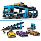 LEGO City - Le camion de transport de voitures de sport, Jouets de construction 60408