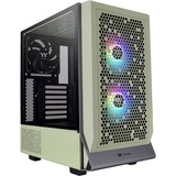 Thermaltake  boîtier midi tower Vert clair | 2x USB-A | 1x USB-C | RGB | Window