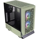 Thermaltake  boîtier midi tower Vert clair | 2x USB-A | 1x USB-C | RGB | Window