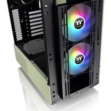 Thermaltake  boîtier midi tower Vert clair | 2x USB-A | 1x USB-C | RGB | Window