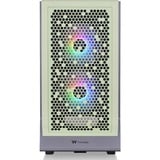 Thermaltake  boîtier midi tower Vert clair | 2x USB-A | 1x USB-C | RGB | Window