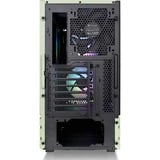 Thermaltake  boîtier midi tower Vert clair | 2x USB-A | 1x USB-C | RGB | Window