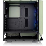 Thermaltake  boîtier midi tower Vert clair | 2x USB-A | 1x USB-C | RGB | Window