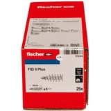 fischer FID II Plus, 570349, Cheville Blanc