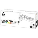 ARCTIC Liquid Freezer III 360 A-RGB 360mm, Watercooling Blanc