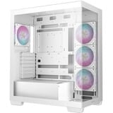 DeepCool  boîtier midi tower Blanc | 2x USB-A | 1x USB-C | RGB | Window