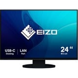 EIZO EV2495-BK 24.1" Moniteur  Noir, 61,2 cm (24.1"), 1920 x 1200 pixels, WUXGA, LED, 5 ms, Noir