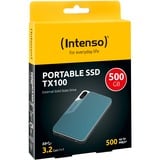 Intenso  SSD externe Bleu-gris