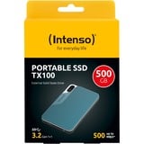 Intenso  SSD externe Bleu-gris