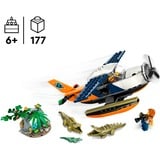 LEGO City - L’hydravion de l’explorateur de la jungle, Jouets de construction 60425