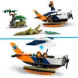 LEGO City - L’hydravion de l’explorateur de la jungle, Jouets de construction 60425