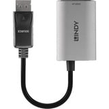 Lindy 41094 câble vidéo et adaptateur 0,11 m DisplayPort HDMI Gris, Convertisseur Noir/gris, 0,11 m, DisplayPort, HDMI, Femelle, Mâle, Droit