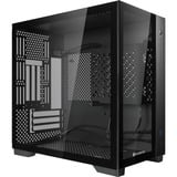 RAIJINTEK  boîtier mini tower Noir | 1x USB-A | 1x USB-C | Verre Trempé