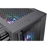 Thermaltake  boîtier big tower Noir | 2x USB-A | 1x USB-C | RGB | Window