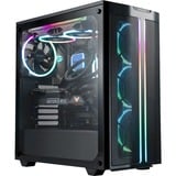 be quiet! PURE BASE 500FX boîtier midi tower Noir | 1x USB-A | 1x USB-C | RGB | Verre Trempé