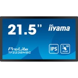 iiyama ProLite TF2238MSC-B1 21.5" Moniteur tactile  Noir, Touch, HDMI, DisplayPort, USB, Audio