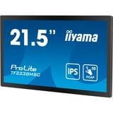 iiyama ProLite TF2238MSC-B1 21.5" Moniteur tactile  Noir, Touch, HDMI, DisplayPort, USB, Audio