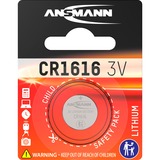 Ansmann Pile bouton au lithium CR-1616, Batterie Argent