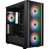 Cooler Master MasterBox 600 boîtier midi tower Noir | 2x USB-A | 1x USB-C | RGB | Window