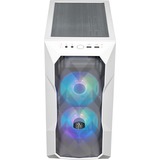 Cooler Master MasterBox TD300 boîtier mini tower Blanc | 2x USB-A | RGB | Verre Trempé