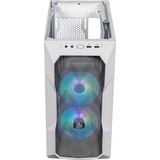 Cooler Master MasterBox TD300 boîtier mini tower Blanc | 2x USB-A | RGB | Verre Trempé