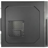 Inter-Tech  boîtier mini tower Noir | 2x USB-A