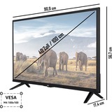 JVC  40" TV LED Noir