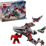 Marvel - Captain America vs Hulk rouge, Jouets de construction