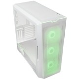 Phanteks Eclipse G500A boîtier midi tower Blanc | 2x USB-A | 1x USB-C | RGB | Verre Trempé