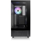 Thermaltake  boîtier midi tower Noir | 2x USB-A | 1x USB-C | RGB | Window