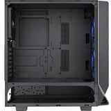 Thermaltake  boîtier midi tower Noir | 2x USB-A | 1x USB-C | RGB | Window