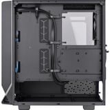 Thermaltake  boîtier midi tower Noir | 2x USB-A | 1x USB-C | RGB | Window