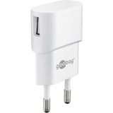 goobay 45295, Chargeur Blanc