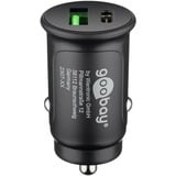 goobay 55634 chargeur d'appareils mobiles Noir Intérieure Noir, Intérieure, Allume-cigare, 20 V, 3 A, Noir