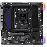 ASRock B760M PG RIPTIDE carte mère socket 1700 Noir/Bleu