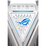 ASUS  boîtier big tower Blanc | 4x USB-A | 1x USB-C | RGB | Window