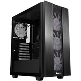 Chieftec  boîtier midi tower Noir | 1x USB-A | 1x USB-C | RGB | Verre Trempé