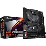 GIGABYTE AORUS B550 ELITE V2 carte mère socket AM4 Gris foncé, RAID, Gb-LAN, Son, ATX