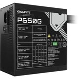 GIGABYTE , 650 Watt alimentation  