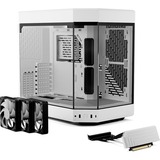 HYTE  boîtier midi tower Blanc | 2x USB-A | 1x USB-C | Verre Trempé