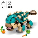 LEGO Jurassic World - Bébé Bumpy, l’ankylosaure, Jouets de construction 76962