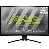 MSI  32" Moniteur gaming incurvé  Noir