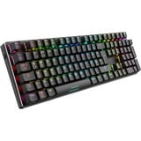 Sharkoon clavier gaming Noir, Layout DE, Huano Red