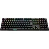 Sharkoon clavier gaming Noir, Layout DE, Huano Red