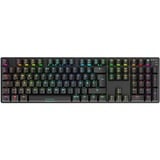 Sharkoon clavier gaming Noir, Layout DE, Huano Red