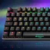 Sharkoon clavier gaming Noir, Layout DE, Huano Red