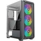 Xilence  boîtier midi tower Noir | 3x USB-A | RGB | Window