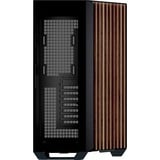 APNX  boîtier midi tower Noir/bois | 2x USB-A | 1x USB-C | Window