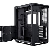 APNX  boîtier midi tower Noir/bois | 2x USB-A | 1x USB-C | Window