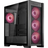 ASUS TUF Gaming GT302 ARGB boîtier midi tower Noir | 2x USB-A | 1x USB-C | RGB | Window